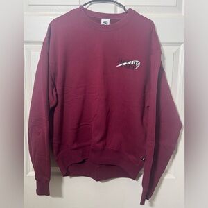 Women’s Nike Burgundy “Skate like a Girl” Sportswear Sweatshirt S